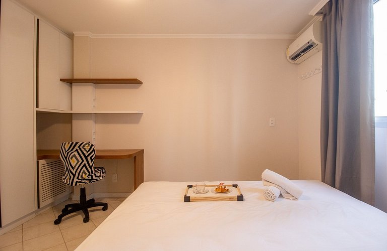 AMR15 - Quadra Mar, 3 Dorm Climatizados, Garagem