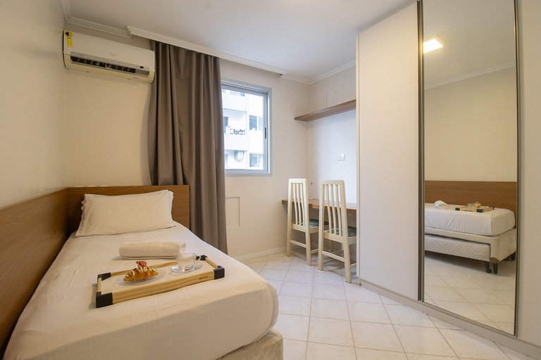 AMR15 - Quadra Mar, 3 Dorm Climatizados, Garagem