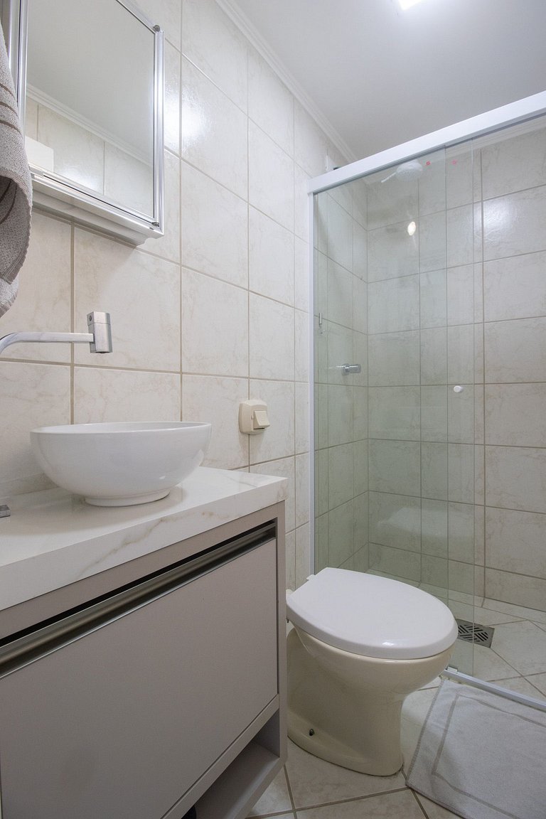 AMR15 - Quadra Mar, 3 Dorm Climatizados, Garagem