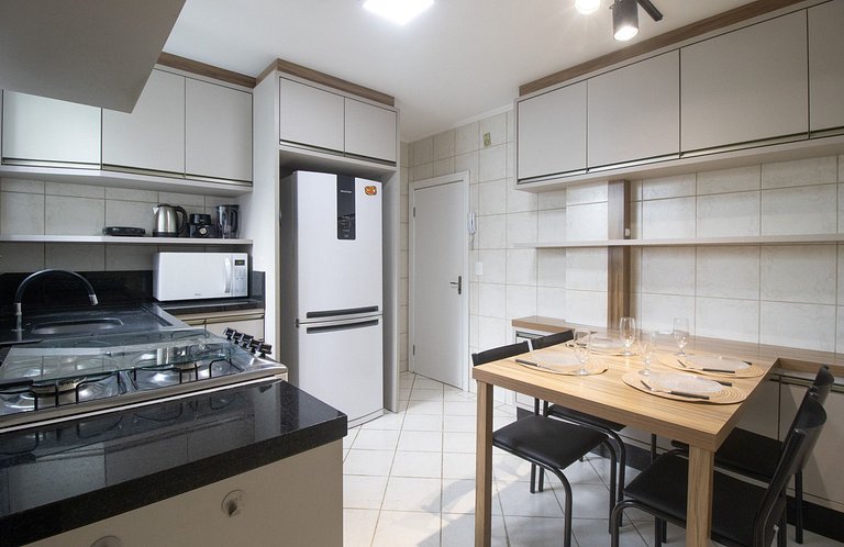 AMR15 - Quadra Mar, 3 Dorm Climatizados, Garagem