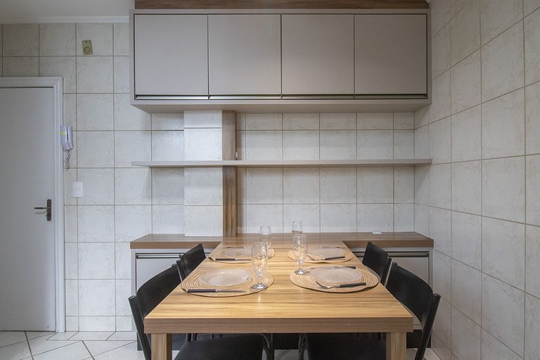 AMR15 - Quadra Mar, 3 Dorm Climatizados, Garagem