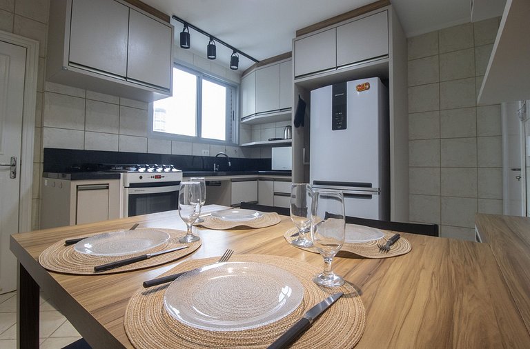 AMR15 - Quadra Mar, 3 Dorm Climatizados, Garagem