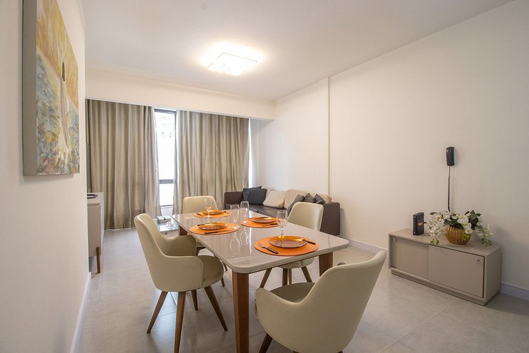 CLB24 - 3 Dorm, Quadra Mar, TV Smart, Garagem