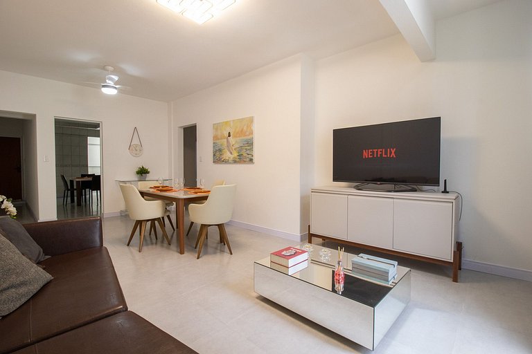 CLB24 - 3 Dorm, Quadra Mar, TV Smart, Garagem