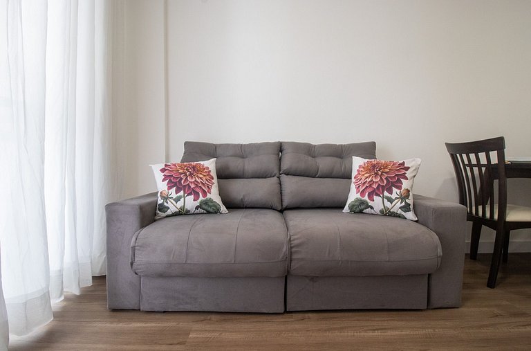 PNP52 - 1 Dorm, Quadra Mar, Sacada, Centro