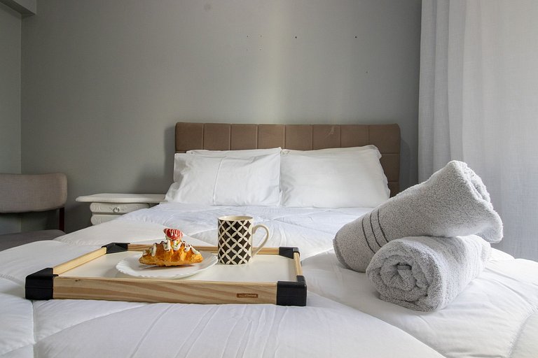 DRS81 - Próx Shopping, 3Dorm Climatizado, TV Smart