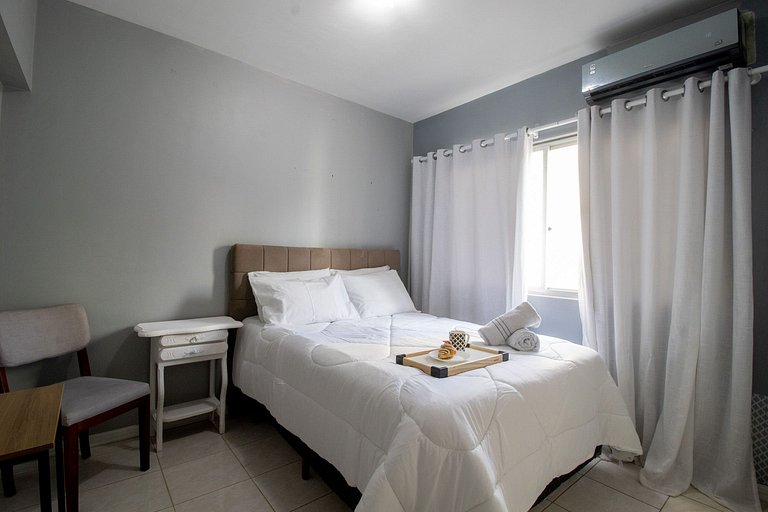 DRS81 - Próx Shopping, 3Dorm Climatizado, TV Smart