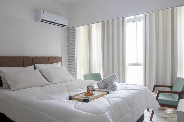 DRS81 - Próx Shopping, 3Dorm Climatizado, TV Smart