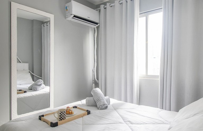 DRS81 - Próx Shopping, 3Dorm Climatizado, TV Smart