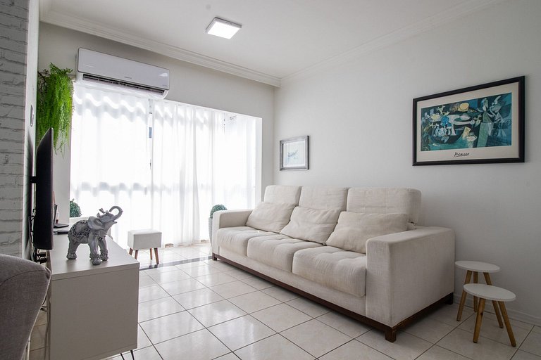 DRS81 - Próx Shopping, 3Dorm Climatizado, TV Smart