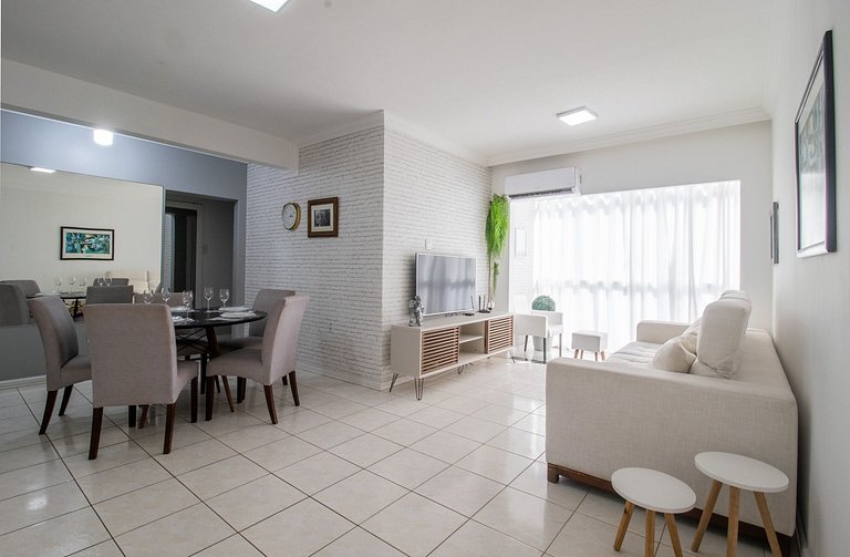 DRS81 - Próx Shopping, 3Dorm Climatizado, TV Smart