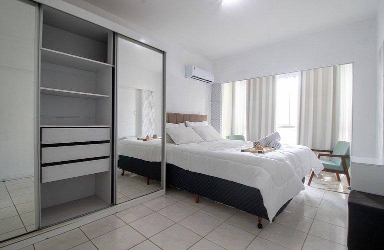 DRS81 - Próx Shopping, 3Dorm Climatizado, TV Smart