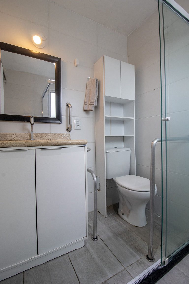 DRS81 - Próx Shopping, 3Dorm Climatizado, TV Smart