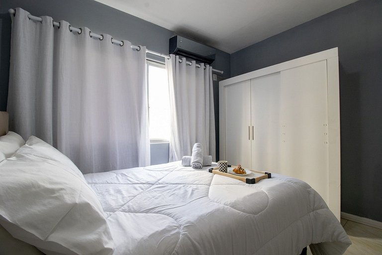 DRS81 - Próx Shopping, 3Dorm Climatizado, TV Smart