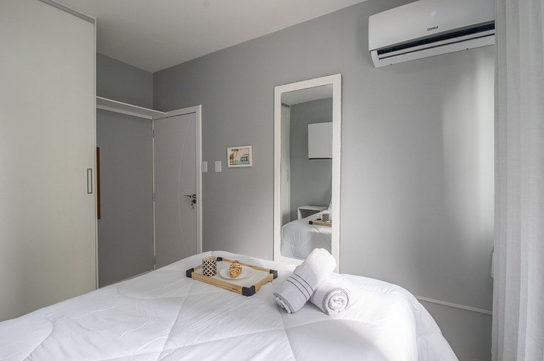 DRS81 - Próx Shopping, 3Dorm Climatizado, TV Smart