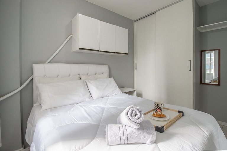 DRS81 - Próx Shopping, 3Dorm Climatizado, TV Smart