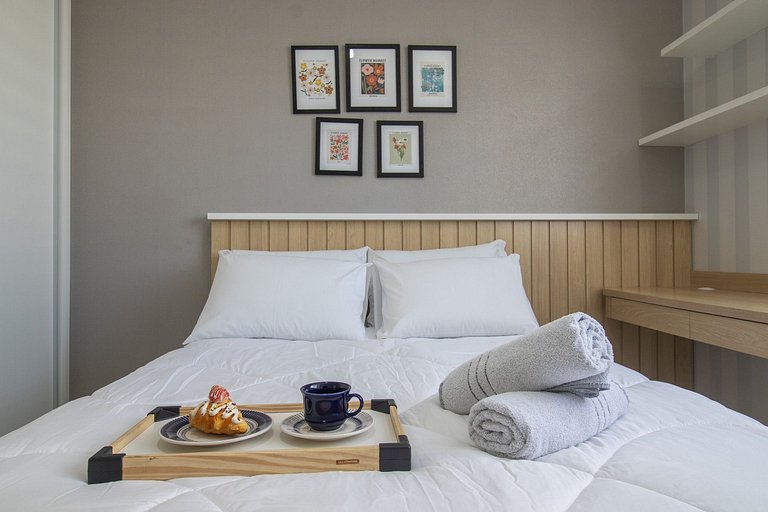 CDP132 - 3 Suítes, Climatizado, TV Smart, 3 Vagas