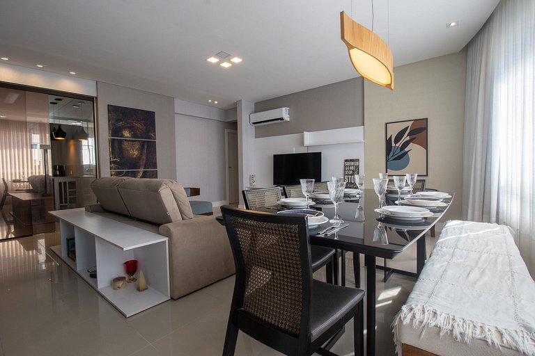 CDP132 - 3 Suítes, Climatizado, TV Smart, 3 Vagas