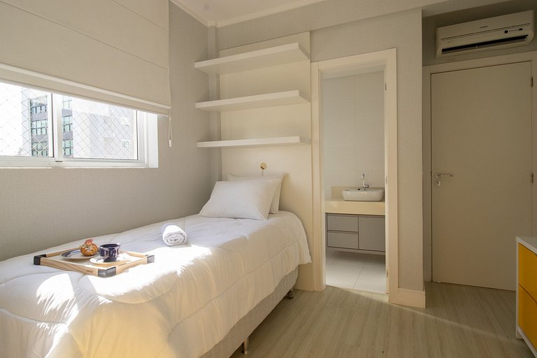 CDP132 - 3 Suítes, Climatizado, TV Smart, 3 Vagas