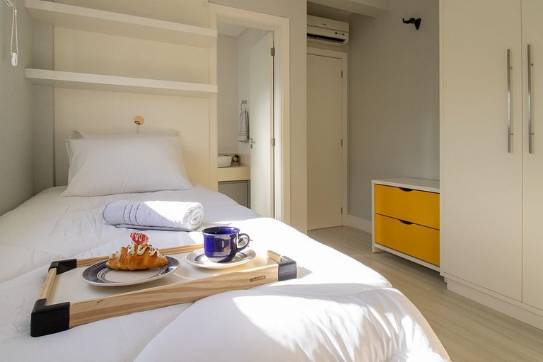 CDP132 - 3 Suítes, Climatizado, TV Smart, 3 Vagas