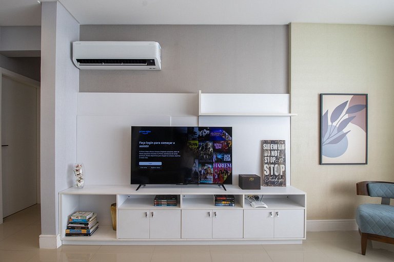 CDP132 - 3 Suítes, Climatizado, TV Smart, 3 Vagas