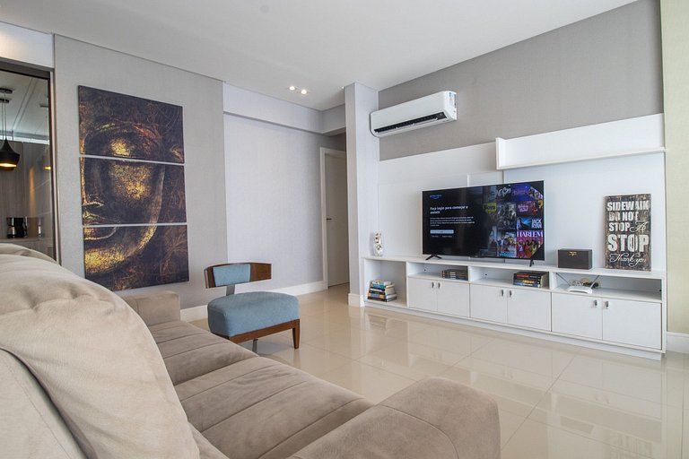 CDP132 - 3 Suítes, Climatizado, TV Smart, 3 Vagas