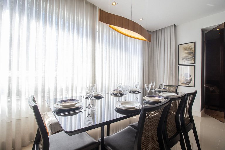 CDP132 - 3 Suítes, Climatizado, TV Smart, 3 Vagas