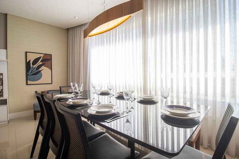 CDP132 - 3 Suítes, Climatizado, TV Smart, 3 Vagas