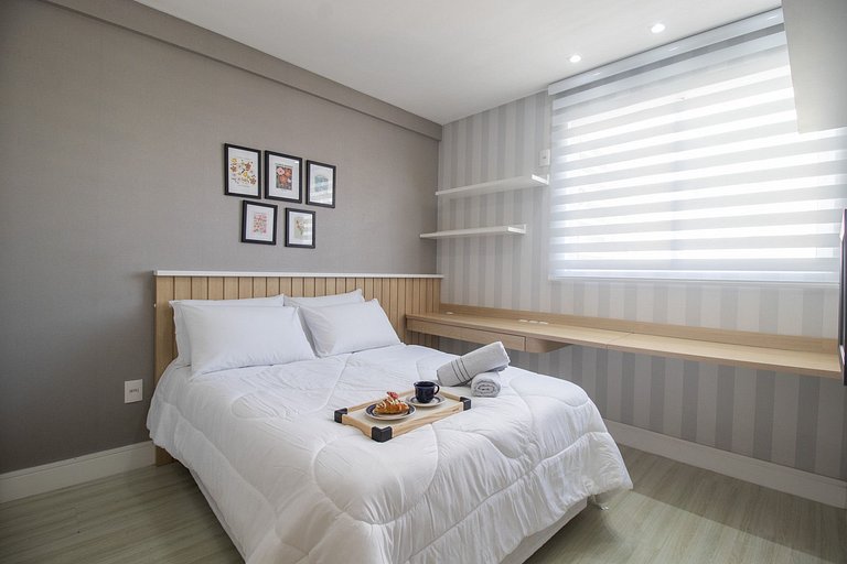 CDP132 - 3 Suítes, Climatizado, TV Smart, 3 Vagas