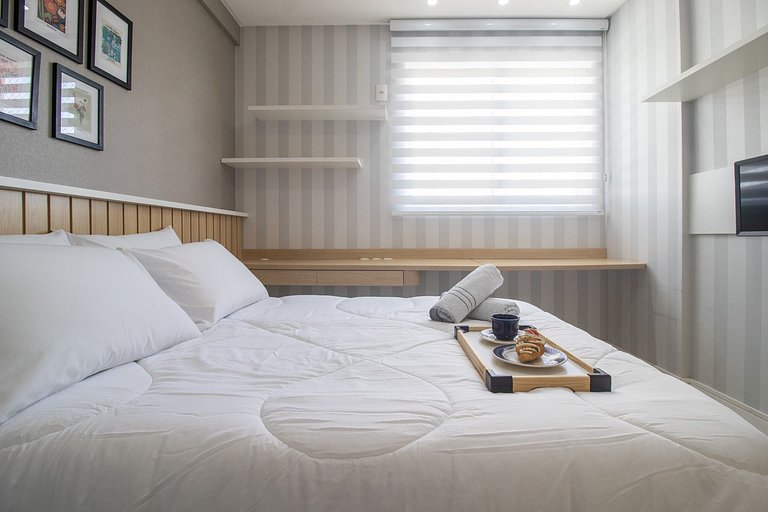 CDP132 - 3 Suítes, Climatizado, TV Smart, 3 Vagas