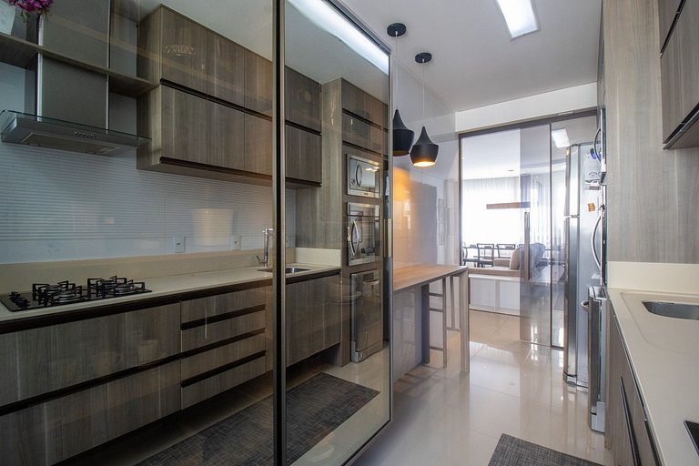 CDP132 - 3 Suítes, Climatizado, TV Smart, 3 Vagas