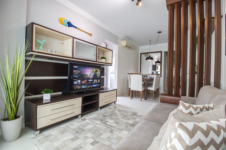 QUA41 - 3Dorm, Climatizado, Churrasqueira