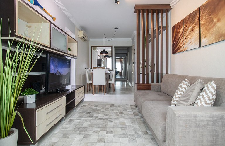 QUA41 - 3Dorm, Climatizado, Churrasqueira