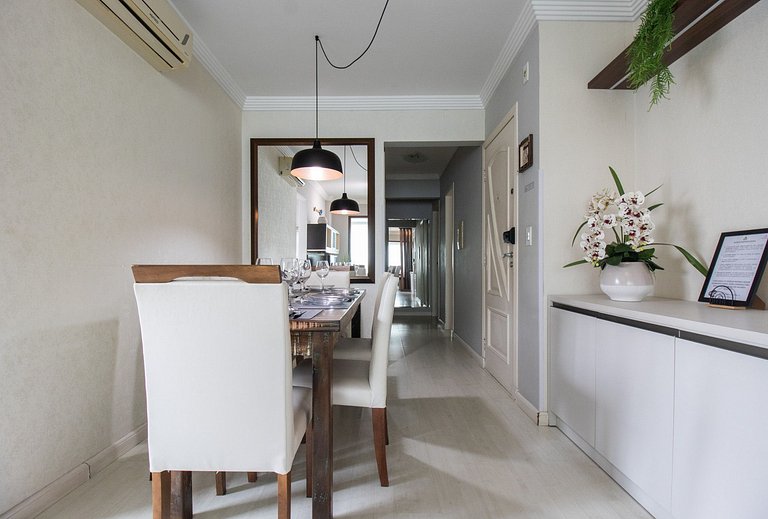 QUA41 - 3Dorm, Climatizado, Churrasqueira