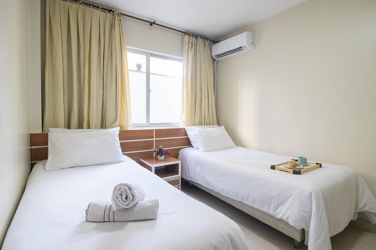 CNI53 - 2 Dorm, Garagem, Climatizado, Wi-Fi