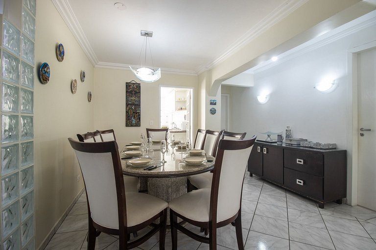 ANC11 - Amplo, Quadra Mar, 4 Suítes, Churrasqueira