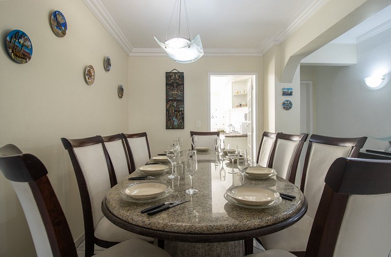 ANC11 - Amplo, Quadra Mar, 4 Suítes, Churrasqueira