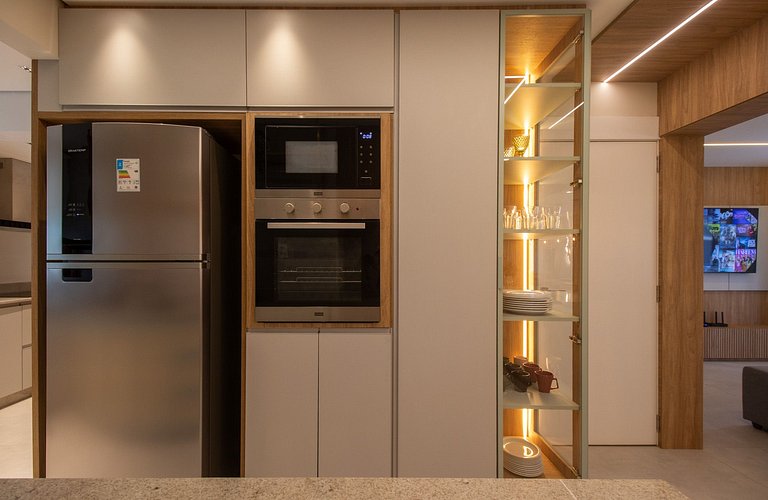 LID31 - Moderno, 3 Dorm, Climatizado, Quadra Mar