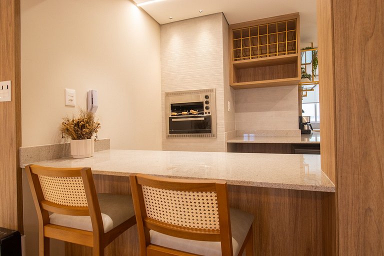 LID31 - Moderno, 3 Dorm, Climatizado, Quadra Mar