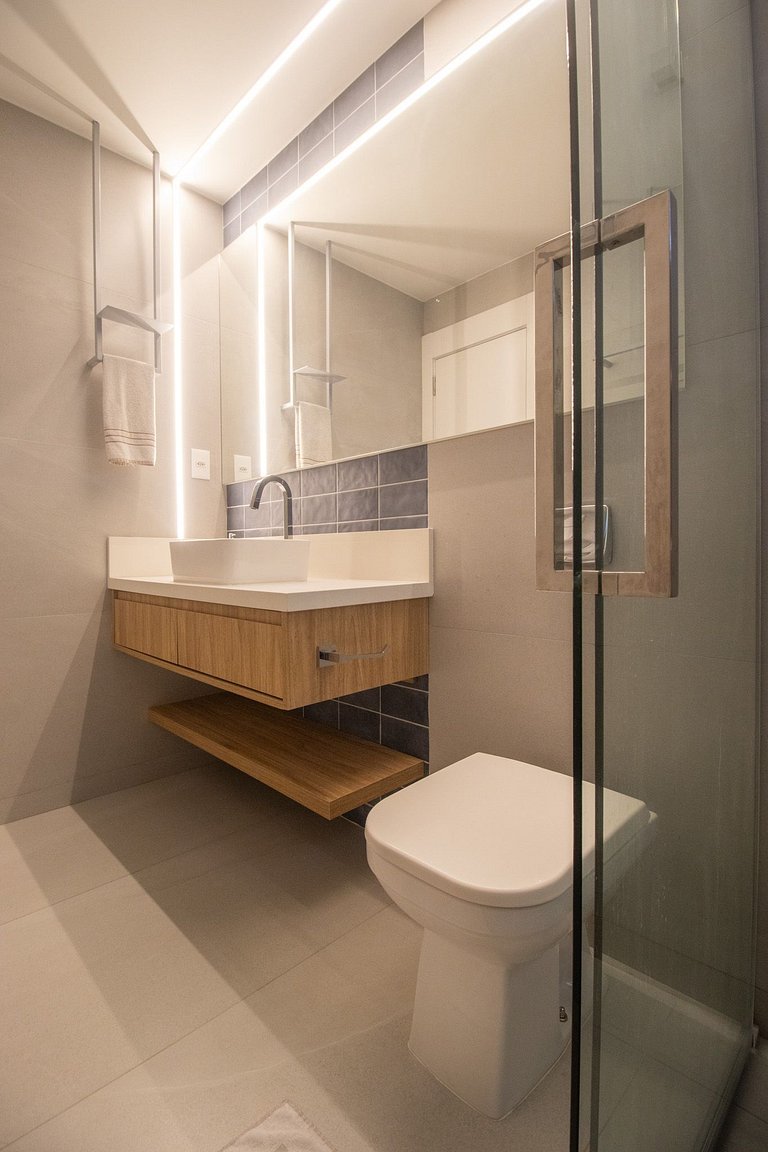 LID31 - Moderno, 3 Dorm, Climatizado, Quadra Mar