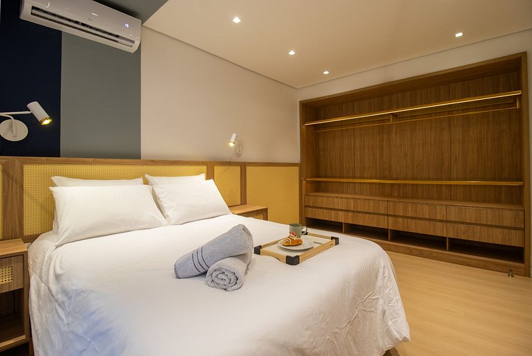 LID31 - Moderno, 3 Dorm, Climatizado, Quadra Mar