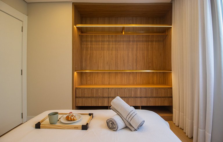 LID31 - Moderno, 3 Dorm, Climatizado, Quadra Mar