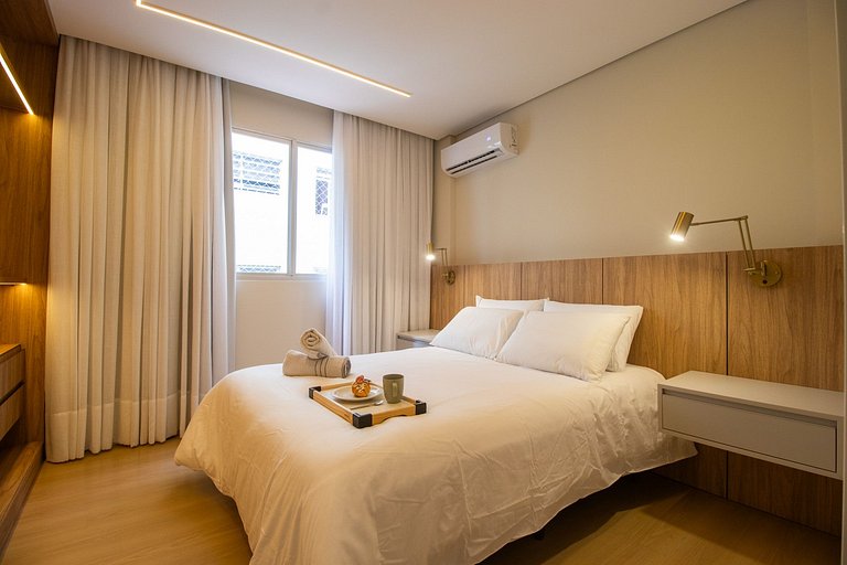 LID31 - Moderno, 3 Dorm, Climatizado, Quadra Mar