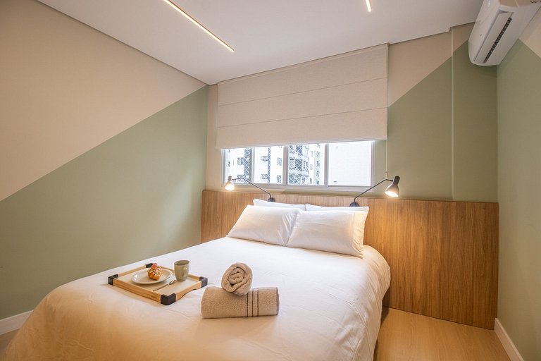 LID31 - Moderno, 3 Dorm, Climatizado, Quadra Mar