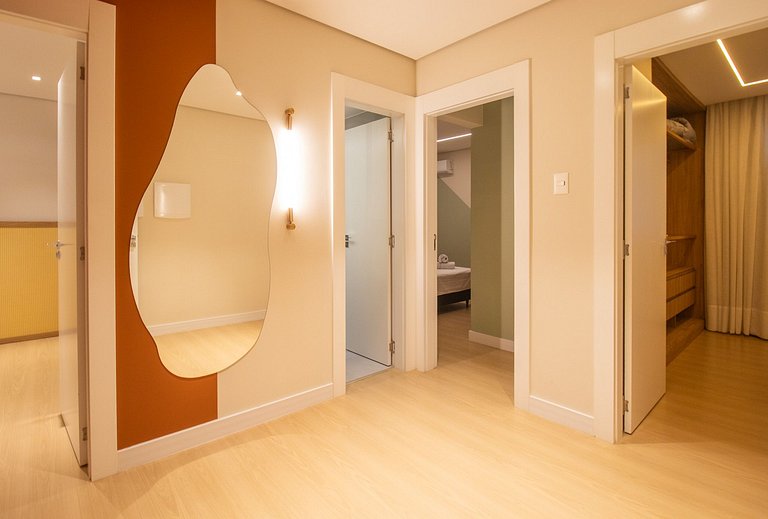 LID31 - Moderno, 3 Dorm, Climatizado, Quadra Mar