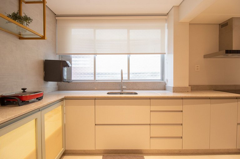 LID31 - Moderno, 3 Dorm, Climatizado, Quadra Mar