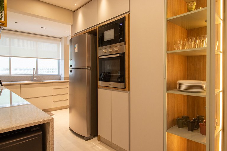 LID31 - Moderno, 3 Dorm, Climatizado, Quadra Mar