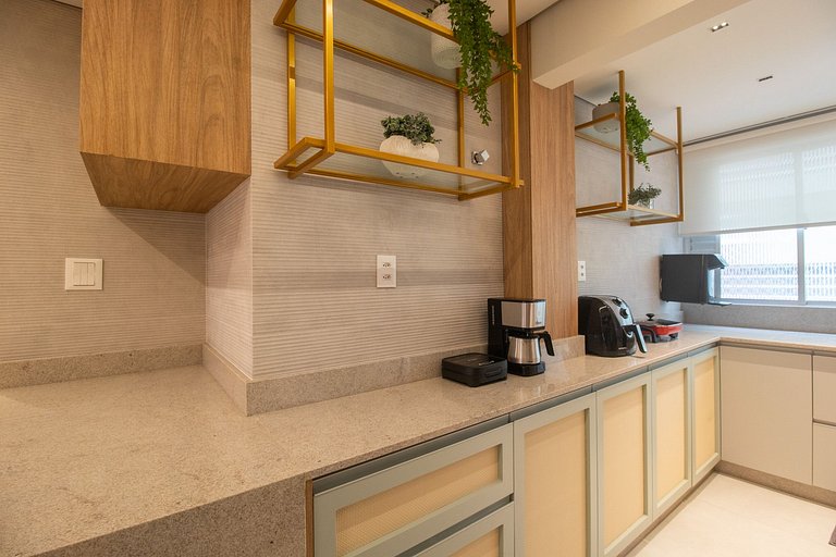 LID31 - Moderno, 3 Dorm, Climatizado, Quadra Mar