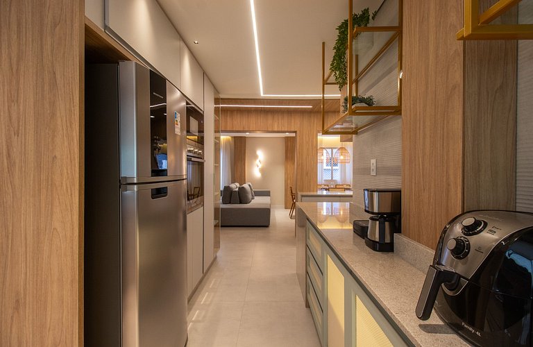 LID31 - Moderno, 3 Dorm, Climatizado, Quadra Mar