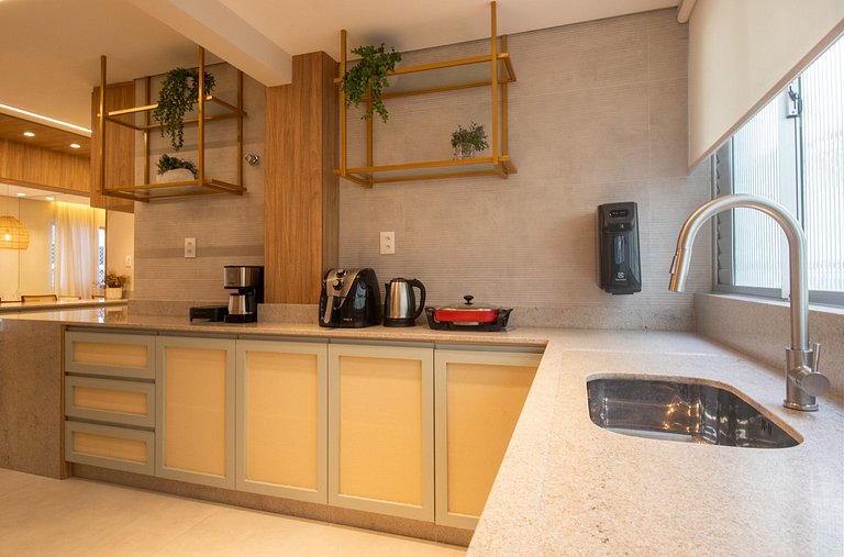 LID31 - Moderno, 3 Dorm, Climatizado, Quadra Mar